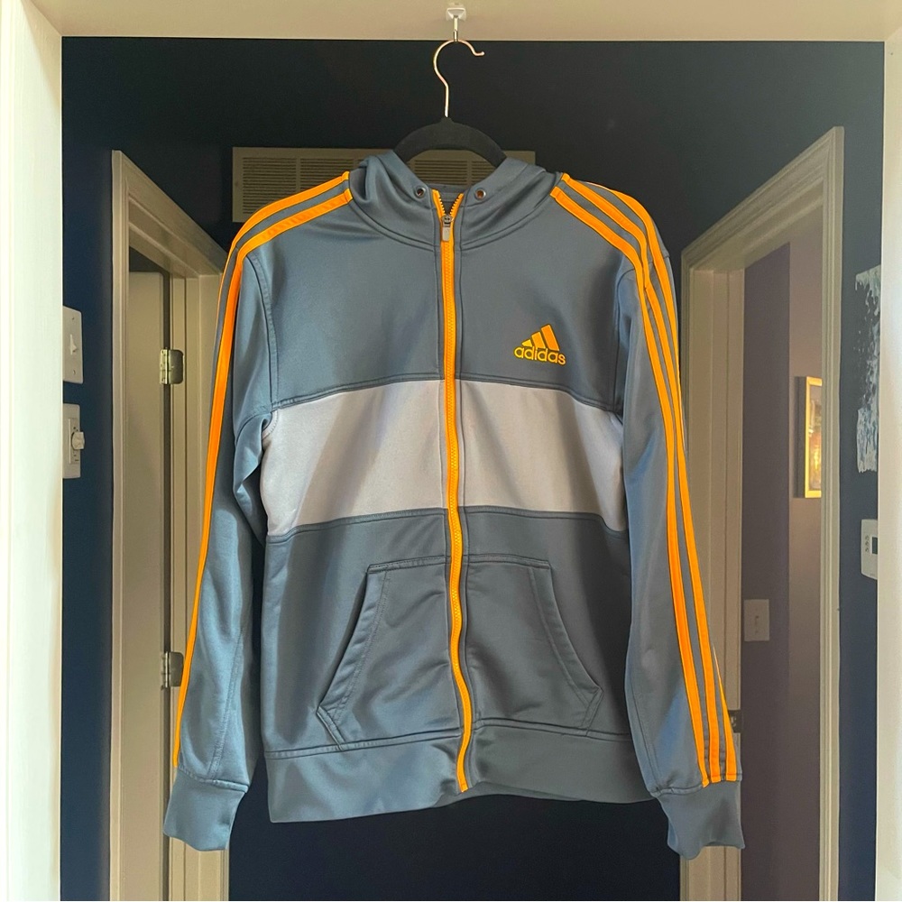 Adidas Climalite Full Zipper Jacket with Hood